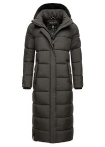 Steppmantel Navahoo "Steppmantel Isalie", Damen, Gr. XXL, grau (anthrazit), Obermaterial: 100% Polyester PES. Obermaterial: Futter: 100% Polyester PES. 100% Polyester PES., M&auml;ntel Steppmantel