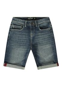 Jeansbermudas Cars Jeans "Shorts TARGET", Jungen, Gr. 14 (164), N-Gr, schwarz used, Denim/Jeans, Obermaterial: 99% Baumwolle, 1% Elasthan, Abriebeffekte, Basic kniefrei, Jeans Jeansbermudas