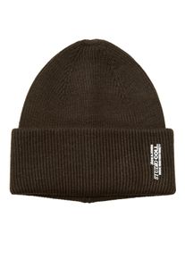 Jack & Jones Beanie JACK & JONES "JACCOLL LONG BEANIE NOOS", Herren, delicioso, Strick, Viskosemischung, bedruckt, M&uuml;tzen Beanie