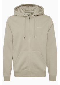 Kapuzensweatjacke Blend "Kapuzensweatjacke BHDowntown", Herren, Gr. M, beige (crockery), Obermaterial: 50% Baumwolle CO. 50% Polyester PES., Sweatjacken Kapuzensweatjacke