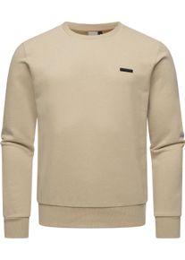 Sweater Ragwear "Sweater Indie", Herren, Gr. 3XL, beige (sand24), Obermaterial: 70% Baumwolle CO. 30% Polyester PES., Sweatshirts Sweater