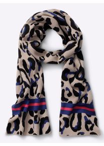 Modeschal Heine, Damen, bunt, Viskose, gemustert, Modet&uuml;cher Modeschal