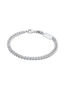 Armkette Kuzzoi "Armband Herren Rundpanzer Massiv 925 Silber" Gr. 230, silber, Armb&auml;nder, Herren, 230, Silber 925 (Sterlingsilber), Armkette
