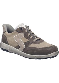Sneaker Josef Seibel "Enrico 34, granit-multi", Herren, Gr. 39, grau (granit, multi), Obermaterial: 100% Rindsleder Leather cow., Schuhe Sneaker
