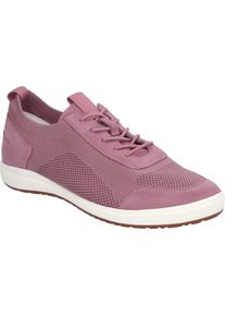 Sneaker Josef Seibel "Caren 48, rosa", Damen, Gr. 41, rosa, Obermaterial: 80% Rindsleder Leather cow. 20% Textilmaterial TEXMAT., Schuhe Sneaker