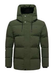 Steppjacke STONE HARBOUR "Steppjacke Taviaan XX", Herren, Gr. S, gr&uuml;n (schwarz olive), Obermaterial: 100% Polyester PES. Obermaterial: Futter: 100% Polyester PES. 100% Polyester PES., Jacken Steppjacke