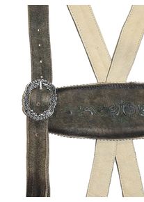 Hosentr&auml;ger JCC "Hosentr&auml;ger 31023203", Herren, Gr. 50, braun, Obermaterial: 100% Ziegenveloursleder GOVL., Hosentr&auml;ger Hosentr&auml;ger