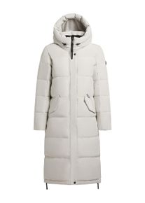 Steppmantel Khujo "Steppmantel Riad-YM", Damen, Gr. XL, beige (cotton cream), Obermaterial: 90% Polyester PES. 10% Elasthan EL. Obermaterial: Futter: 100% Nylon NY. 100% Polyester PES., M&auml;ntel Steppmantel