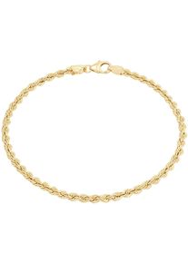 Armband Amor "2014700", gold (gelbgoldfarben), Armb&auml;nder, Damen, 19cm, Gelbgold 375, Armband, Made in Germany