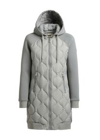 Kurzmantel Khujo "Kurzmantel Nora", Damen, Gr. XL, gr&uuml;n (cloud gr&uuml;n), Obermaterial: 100% Nylon NY. Obermaterial: Futter: 100% Nylon NY. 100% Polyester PES., M&auml;ntel Kurzmantel