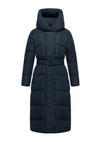 Steppmantel Navahoo "Steppmantel Eisblick 14", Damen, Gr. XXL, blau (navy), Obermaterial: 100% Polyester PES. Obermaterial: Futter: 100% Polyester PES. 100% Polyester PES., M&auml;ntel Steppmantel