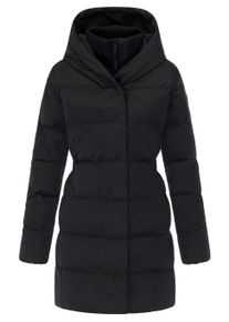 Steppmantel Ragwear "Steppmantel Niani YOUMODO", Damen, Gr. 5XL, schwarz, Obermaterial: 100% Polyester PES. Obermaterial: Futter: 100% Polyester PES. 100% Polyester PES., M&auml;ntel Steppmantel