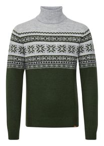 Norwegerpullover Blend "Norwegerpullover BHTjesse", Herren, Gr. XXL, gr&uuml;n (deep depths), Obermaterial: 82% Polyacryl PAN. 18% Polyester PES., normal, Rundhals, Pullover Norwegerpullover