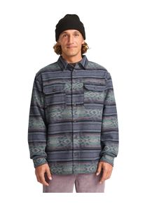 Flanellhemd Billabong "Offshore Jacquard Flannel", Damen, Gr. S, US-Gr&ouml;&szlig;en, ombre blau, Obermaterial: 100% Walkfrottier;, Hemden Flanellhemd
