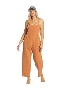 Overall Billabong "Pacific Time", Damen, Gr. M, US-Gr&ouml;&szlig;en, braun (toffee), 100% Baumwolle, Overalls Overall