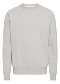 Rundhalspullover Blend "Rundhalspullover BHCopper", Herren, Gr. S, grau (stone mix), Obermaterial: 50% Baumwolle CO. 50% Polyester PES., Pullover Rundhalspullover