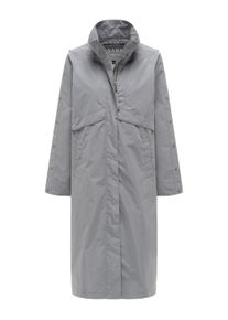 Langmantel Navahoo "Langmantel Zenbl&uuml;te 14", Damen, Gr. XS, grau, Obermaterial: 100% Polyester PES. Obermaterial: Futter: 100% Polyester PES., M&auml;ntel Langmantel