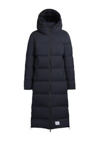 Steppmantel Khujo "Steppmantel Larea3-YM", Damen, Gr. XS, blau (schwarz navy), Obermaterial: 100% Nylon NY. Obermaterial: Futter: 100% Nylon NY. 100% Polyester PES., M&auml;ntel Steppmantel