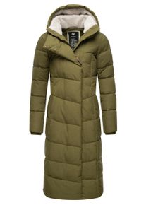 Steppmantel Ragwear "Steppmantel Pavla Extralong", Damen, Gr. 5XL, gr&uuml;n (light olive), Obermaterial: 100% Polyester PES. Obermaterial: Futter: 100% Polyester PES. 100% Polyester PES., M&auml;ntel Steppmantel