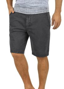 !Solid Chinoshorts SOLID "Chinoshorts SDPinhel", Herren, Gr. XL, N-Gr, grau (dunkelgrau), Obermaterial: 100% Baumwolle CO., Hosen Chinoshorts