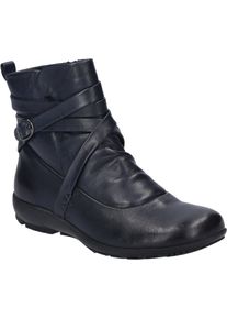 Stiefelette Josef Seibel "Charlotte 11, ocean", Damen, Gr. 40, blau (ocean), Obermaterial: 100% Rindsleder Leather cow., Schuhe Stiefelette