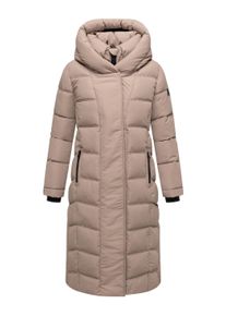 Steppmantel Navahoo "Steppmantel Engelsfeder XIV", Damen, Gr. XXL, beige (taupe grau), Obermaterial: 100% Polyester PES. Obermaterial: Futter: 100% Polyester PES. 100% Polyester PES., M&auml;ntel Steppmantel