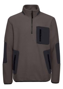 Troyer Blend "Troyer BHLaurup", Herren, Gr. M, grau (iron gate), Obermaterial: 100% Polyester PES., Pullover Troyer
