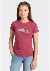 T-Shirt CMP, M&auml;dchen, Gr. 128, peony, Obermaterial: 100% Baumwolle, Shirts T-Shirt, f&uuml;r Kinder