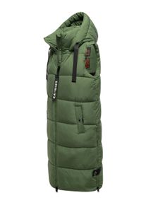 Steppweste Navahoo "Steppweste Schnuffelchen", Damen, Gr. L, gr&uuml;n (pine olive), Obermaterial: 100% Polyester PES. Futter: 100% Polyester PES. 100% Polyester PES., Westen Steppweste