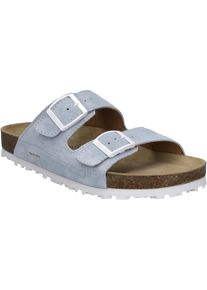 Sandale Josef Seibel "Hermine 06, iceblue", Damen, Gr. 42, blau (iceblau), Obermaterial: 100% Rindsleder Leather cow., Schuhe Sandale