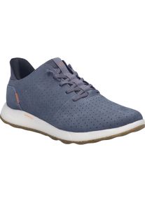 Sneaker Josef Seibel "Clint 02, shark", Damen, Gr. 46, grau (shark), Obermaterial: 80% Rindsleder Leather cow. 20% Textilmaterial TEXMAT., Schuhe Sneaker