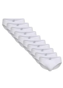 G&ouml;tzburg Slip G&Ouml;TZBURG "Slip 10er Pack", Herren, Gr. L, wei&szlig;, Obermaterial: 100% Baumwolle CO., Unterhosen Slip