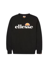Sweatshirt Ellesse "Sweatshirt Suprios Sweatshirt Jnr", Jungen, Gr. 128-134, schwarz, Obermaterial: 80% Baumwolle CO. 20% Polyester PES., Sweatshirts Sweatshirt