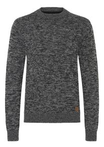 Strickfleece-Pullover Blend "Strickpullover BHDanno", Herren, Gr. 3XL, schwarz, Obermaterial: 70% Baumwolle CO recyc.. 30% Polyester Pol. recyc.., Pullover Strickfleece-Pullover
