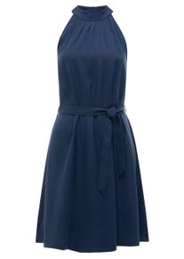 A-Linien-Kleid Ragwear "A-Linien-Kleid Angylee YOUMODO", Damen, Gr. XL, N-Gr, blau (midnight), Obermaterial: 80% Viskose CV. 20% Polyester PES., Kleider A-Linien-Kleid