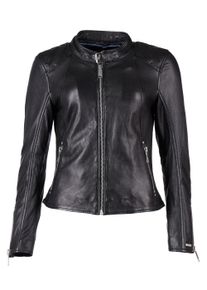 Lederjacke Maze "Lederjacke Lindsay", Damen, Gr. XS, schwarz, Obermaterial: 100% Lammleder LEL. Futter: 100% Polyester PES., Jacken Lederjacke
