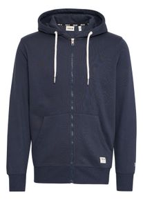 !Solid Sweatjacke SOLID "Sweatjacke SDCHALI", Herren, Gr. L, blau (insignia blau), Obermaterial: 65% Polyester PES. 35% Baumwolle CO., Sweatjacken Sweatjacke