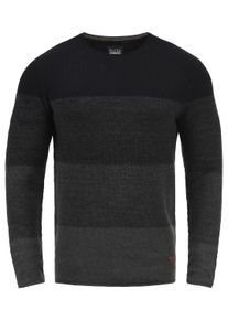 Rundhalspullover Blend "Rundhalspullover BHBenno", Herren, Gr. XL, schwarz, Obermaterial: 100% Baumwolle CO., Pullover Rundhalspullover