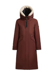 Wintermantel Khujo "Wintermantel Agneta-YM", Damen, Gr. XXL, braun (coconut braun), Obermaterial: 100% Polyester PES. Obermaterial: Futter: 100% Nylon NY. 100% Polyester PES., M&auml;ntel Wintermantel