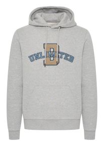 Kapuzenpullover Blend "Kapuzenpullover BHSweatshirt", Herren, Gr. L, grau (stone mix), Obermaterial: 50% Baumwolle CO. 50% Polyester PES., Pullover Kapuzenpullover