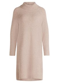 Strickkleid Cartoon "Strickkleid mit Turtle Neck", Damen, Gr. 38, braun, Kleider Strickkleid