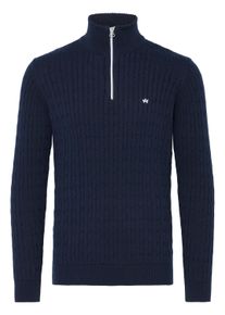 Troyer Kronstadt "Troyer KSCall half zip", Herren, Gr. XL, blau (sky captain), Obermaterial: 100% Baumwolle CO., Pullover Troyer