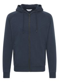!Solid Kapuzensweatjacke SOLID "Kapuzensweatjacke SDGelbert", Herren, Gr. XL, blau (insignia b), Obermaterial: 100% Baumwolle CO., Sweatjacken Kapuzensweatjacke