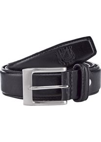 Lederg&uuml;rtel Jan Vanderstorm "Lederg&uuml;rtel DEODOR", Herren, Gr. 145, schwarz, Obermaterial: 100% Rindsleder Leather cow., G&uuml;rtel Lederg&uuml;rtel