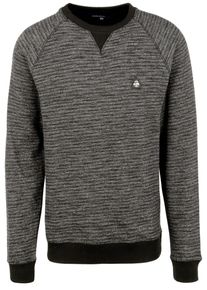Longpullover Blend "Sweatshirt BHKuna", Herren, Gr. S, grau (charcoal mix), Obermaterial: 70% Baumwolle CO. 30% Polyester PES., Pullover Longpullover