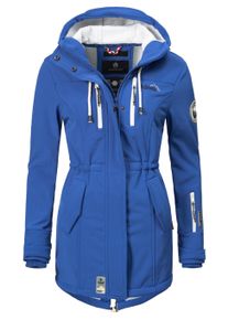 Funktionsparka Marikoo "Funktionsmantel Zimtzicke", Damen, Gr. XS, blau (royalblau), Obermaterial: 98% Polyester PES. 2% Elasthan EL. Obermaterial: Futter: 100% Polyester PES., Jacken Funktionsparka