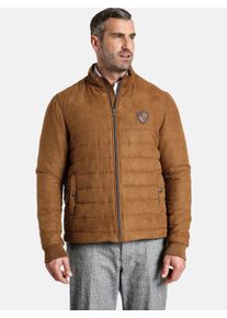 Steppjacke CHARLES COLBY "Steppjacke SIR LAWRENCE", Herren, Gr. 78, braun, Obermaterial: 100% Polyester COOLMAX PES(Coolmax)., Jacken Steppjacke