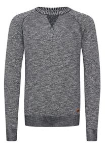 !Solid Strickfleece-Pullover SOLID "Strickpullover SDThian", Herren, Gr. XXL, blau (insignia b), Obermaterial: 100% Baumwolle CO., Pullover Strickfleece-Pullover