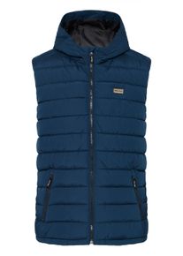 Steppweste Blend "Steppweste BHMelai", Herren, Gr. XXL, blau (marineblaus), Obermaterial: 100% Polyester PES., Westen Steppweste