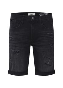Jeansshorts Blend "Jeansshorts BHDeniz", Herren, Gr. XXL, N-Gr, schwarz (denim schwarz), Web, Obermaterial: 98% Baumwolle CO. 2% Elasthan EL., unifarben, regular fit kurz, Jeans Jeansshorts
